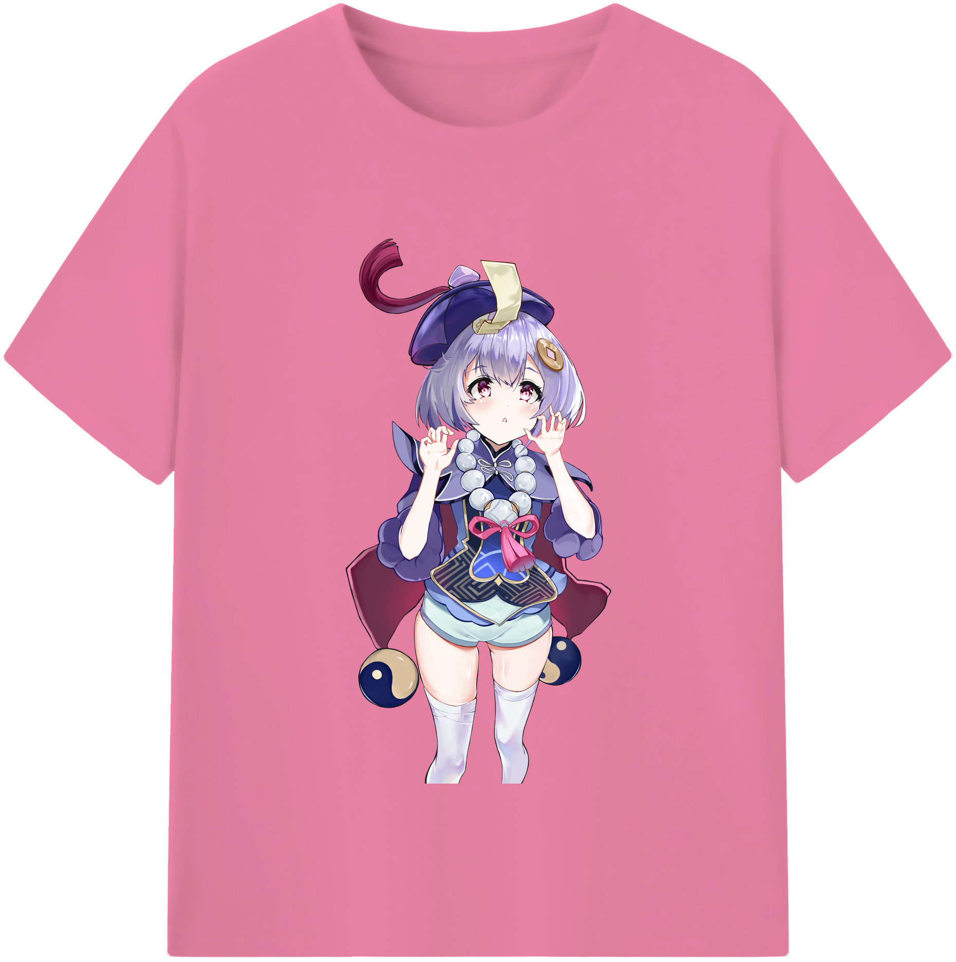 げんし神 七七 なな  genshin Nana 綿100％半袖Tシャツ（フロントプリント）